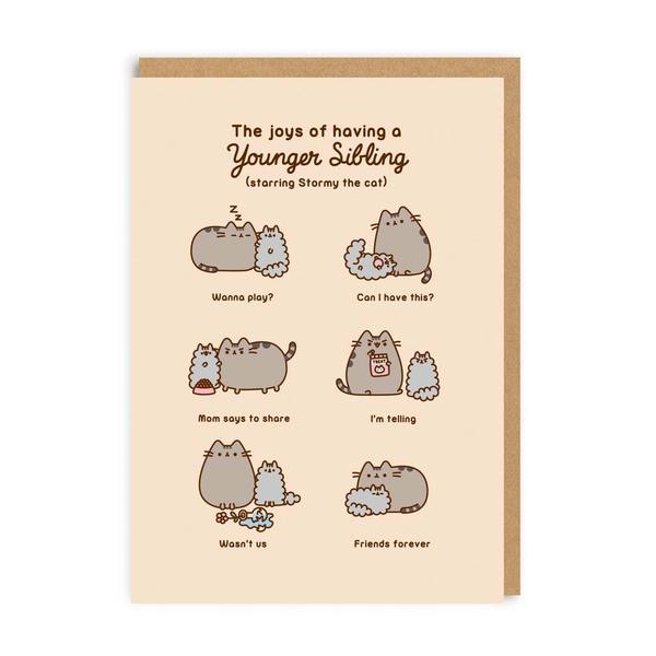 The Joys Of Having A Younger Sibling Greeting Card
