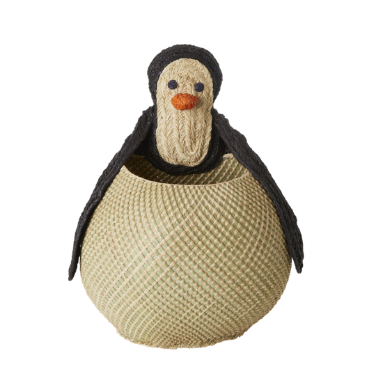 Rice - Seagrass Storage - Penguin Shap