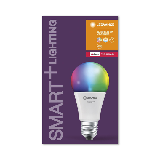 Ledvance - 3xSmart+ CL A60 E27 RGBW Light Bulb - Zigbee - Bundle
