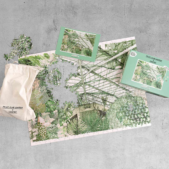 Print Club London x Luckies - Barbican Conservatory Puzzle