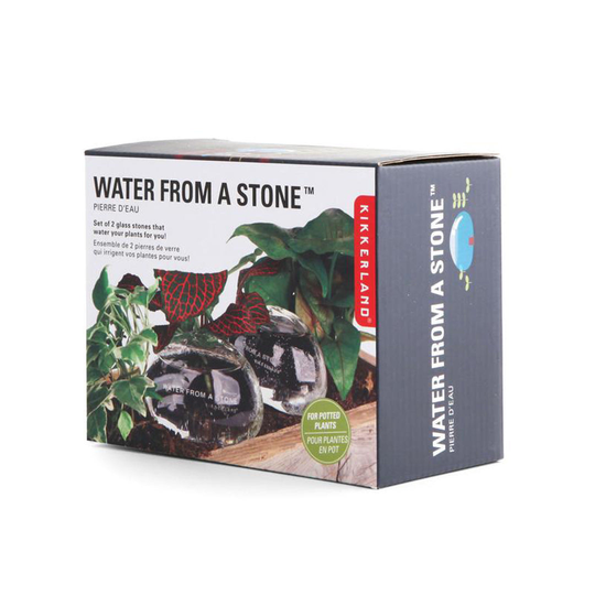 Water From A Stone Self-Watering System