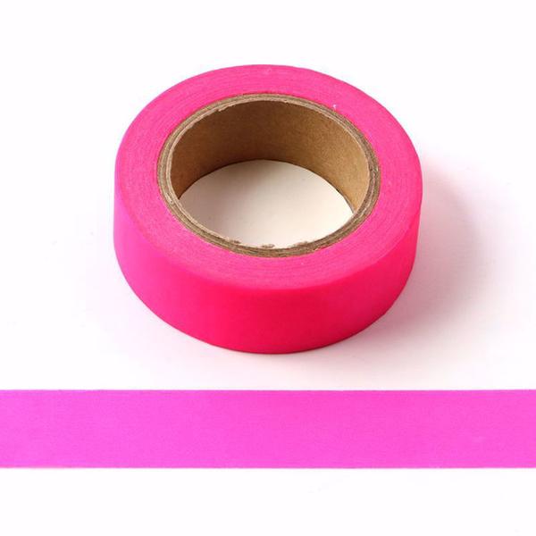 Neon Rose Pink Washi Tape