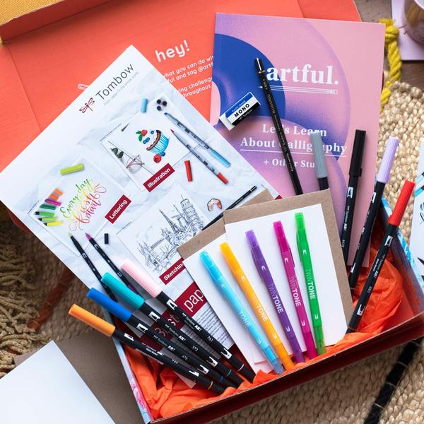 The Artful Calligraphy Box