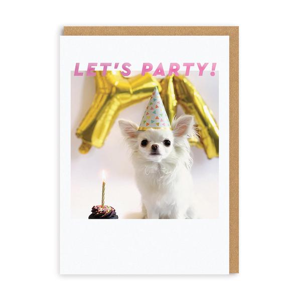 Sparkle Let's Party Greeting Card