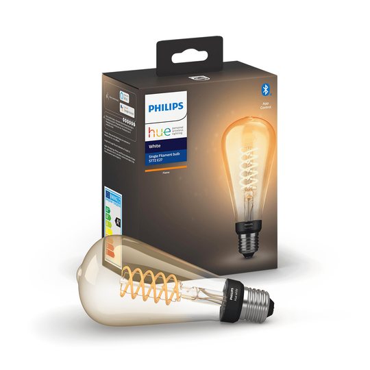 Philips Hue - E27 Filament ST72 Edison - Warm White - Bluetooth