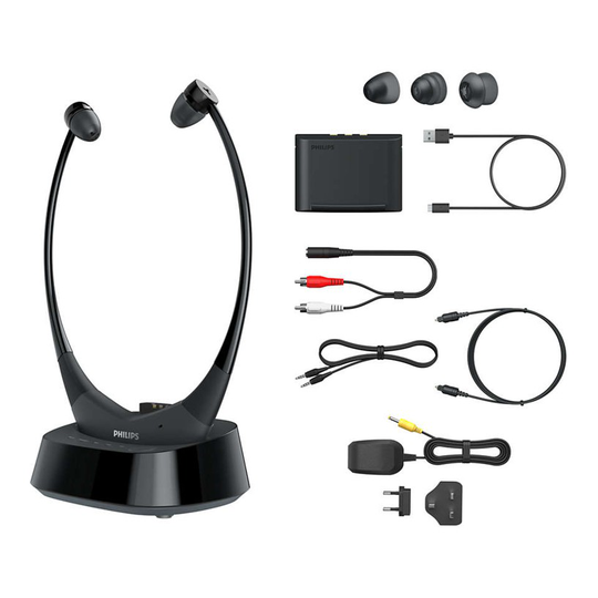 Philips Audio - TAH8506BK ANC Over Ear Bluetooth Headphones - Black