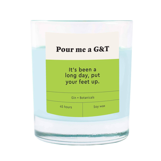 Pour Me A G&T Candle