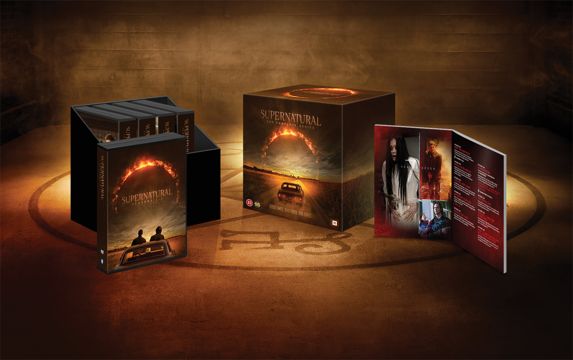 Supernatural - Season 1-15 complete (86 disc)