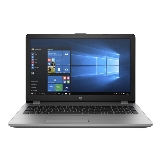 Refurbished HP NOTEBOOK 250 (G6) Notebook PC - 15.6" Display - Intel i5-7200U Core i5 2.5GHz CPU - 256GB SSD - 8GB RAM - DVDR - B Grade - Windows 10 Home Installed