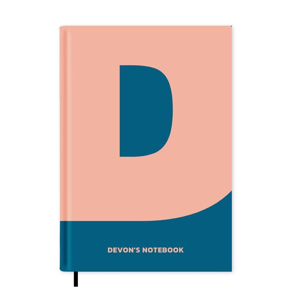 D is For Notebook A5 - Personalised