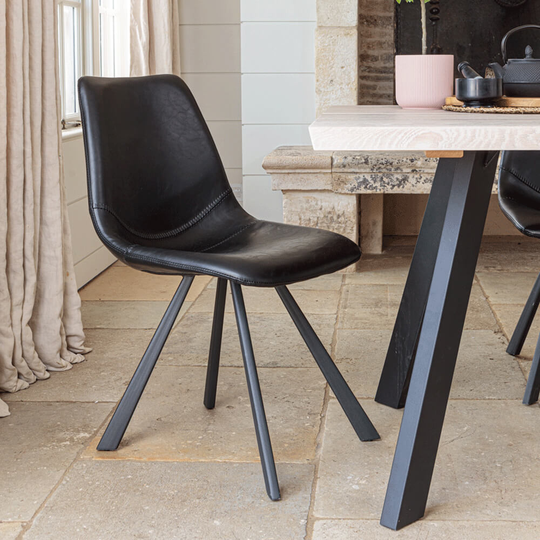 Dali Dining Chair - Black (2 pk)
