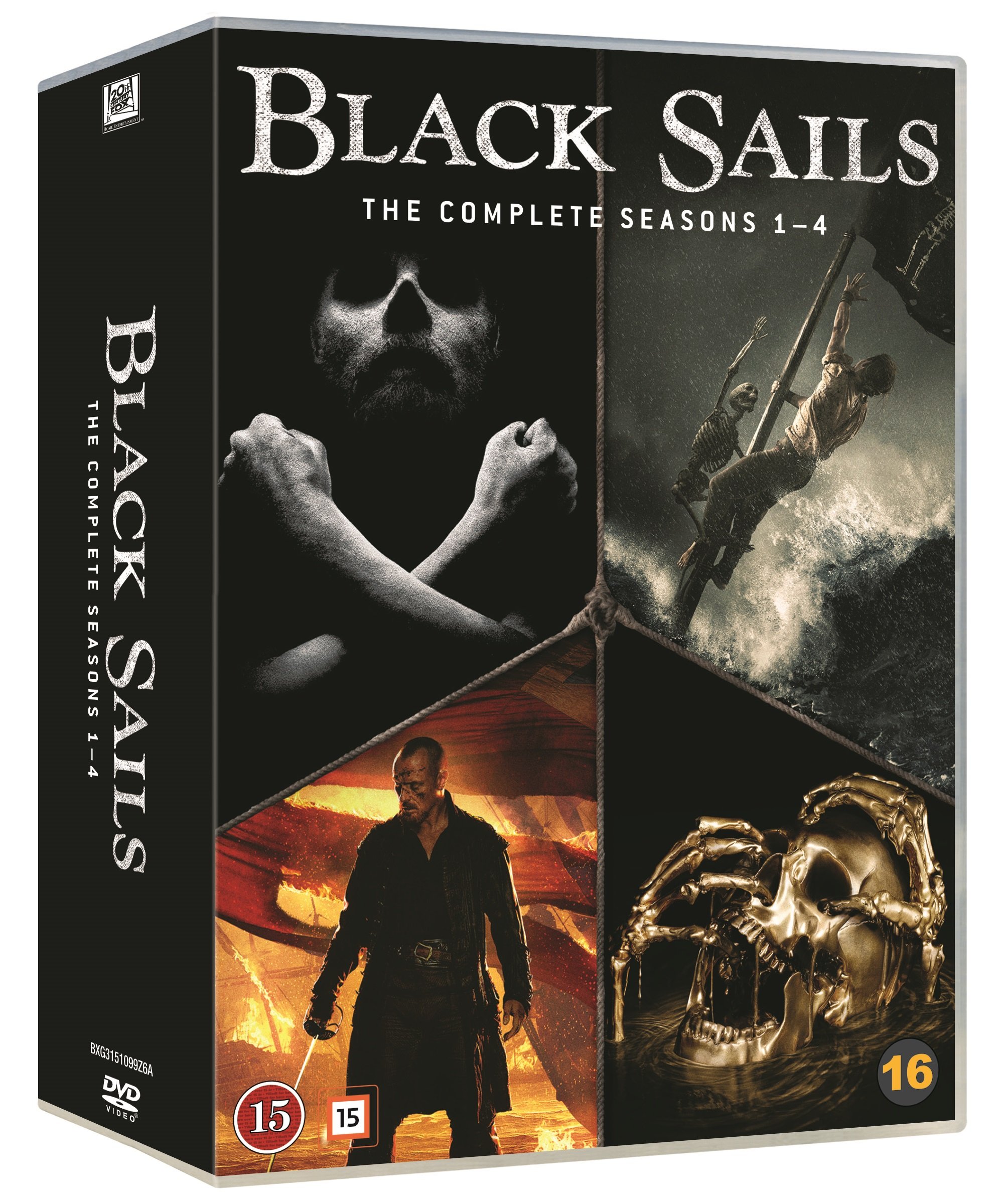Black Sails: Seasons 1-4