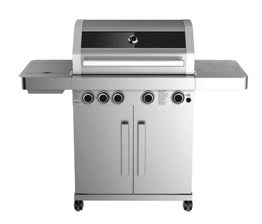 Grillstream Stainless Steel Gas BBQ - 4 Burner