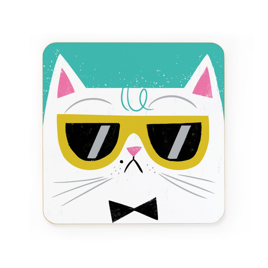 Cool Cat Coaster