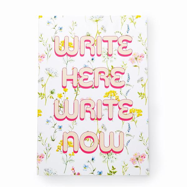 Urban Outfitters x Ohh Deer Write Here Write Now A4ish Notebook