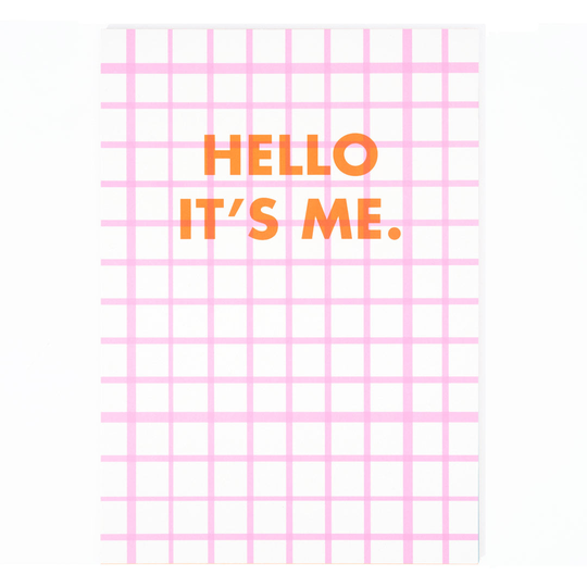 Hello It's Me Letter set