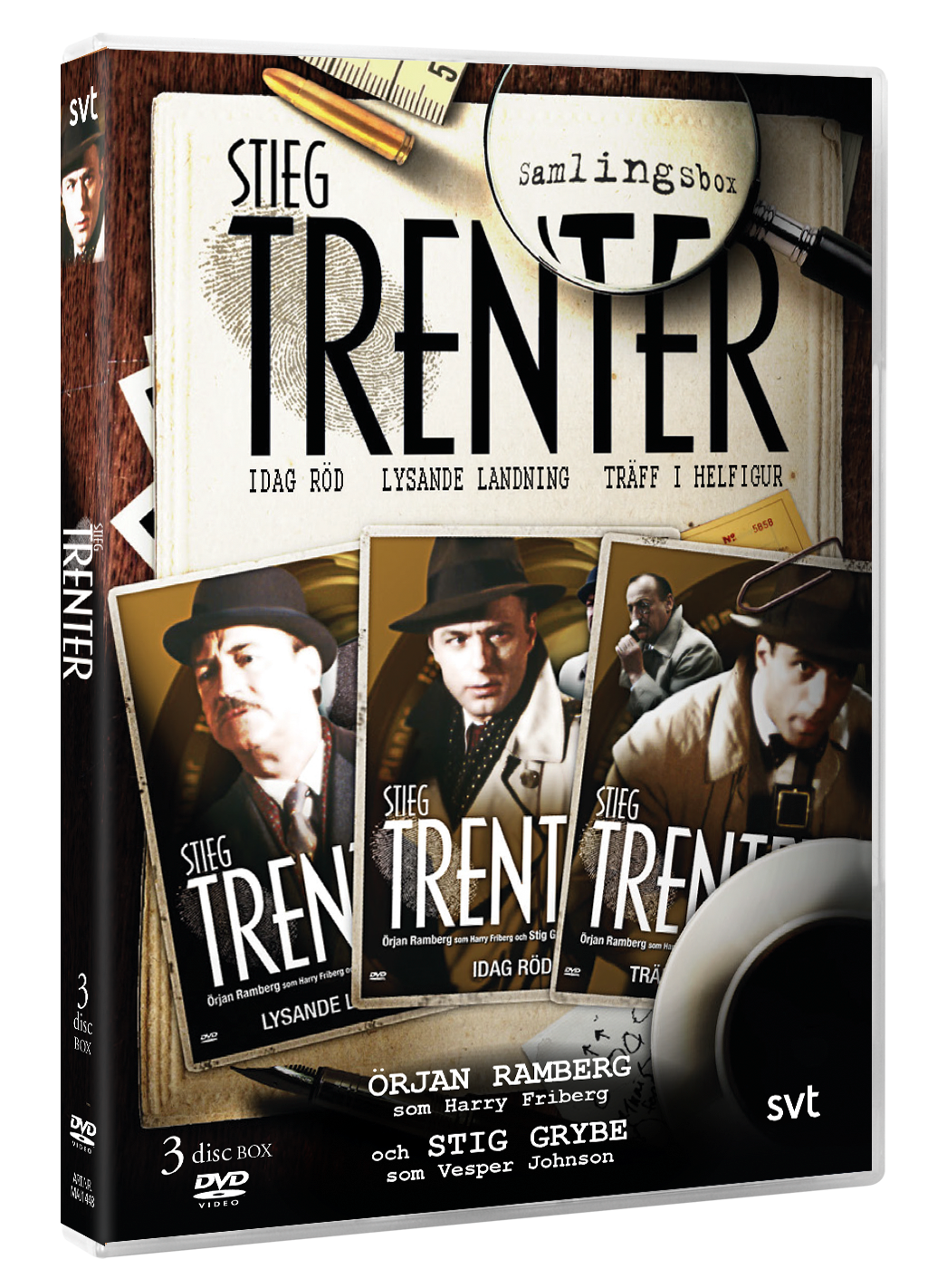 Trenter 3 Deckare - DVD