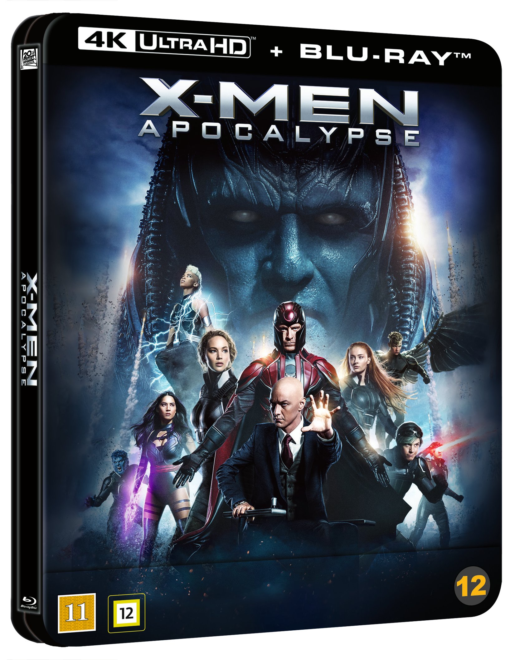 X-Men Apocalypse - Blu Ray+Uhd 4K- Steelbook