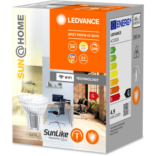 Ledvance - Sun@Home Gu10 Bulb - Wifi