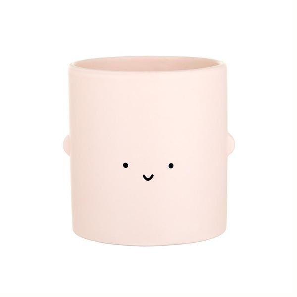 Cream Smile Toki Plant Pot