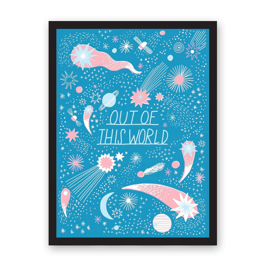 A3 Out Of This World Riso Print