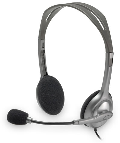 Logitech - H110 Stereo Headset