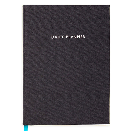Black Daily Planner