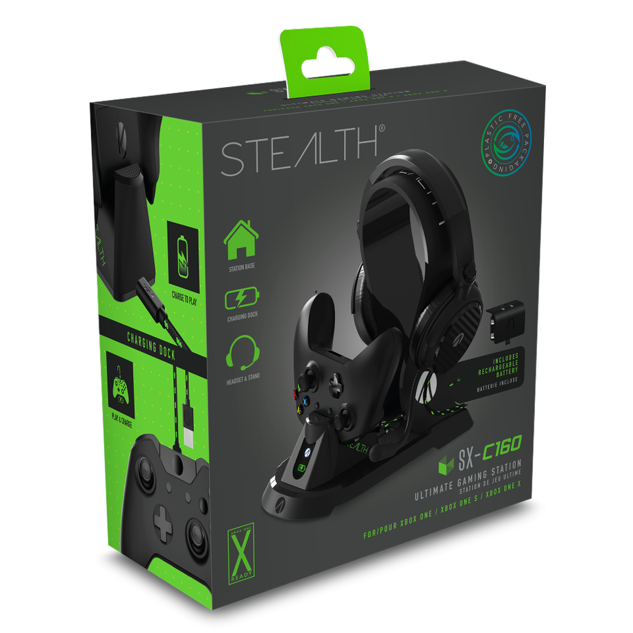 Xbox One Charger Ultimate Gaming Station C6-100 Black