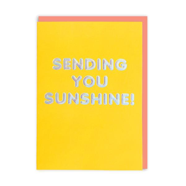Sending You Sunshine Greeting Card