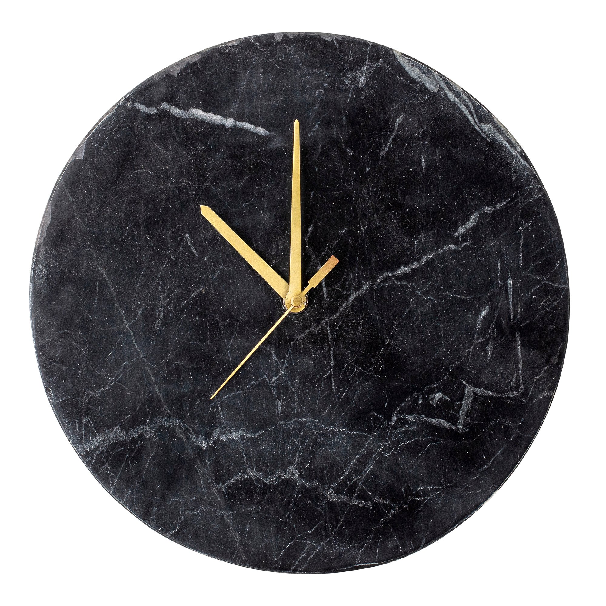Bloomingville - Marble Clock Ø 25,5 cm - Black (82049042)