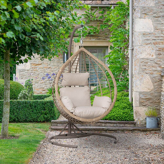 Bramblecrest Chedworth Tulip Open Weave Single Cocoon - Sandstone