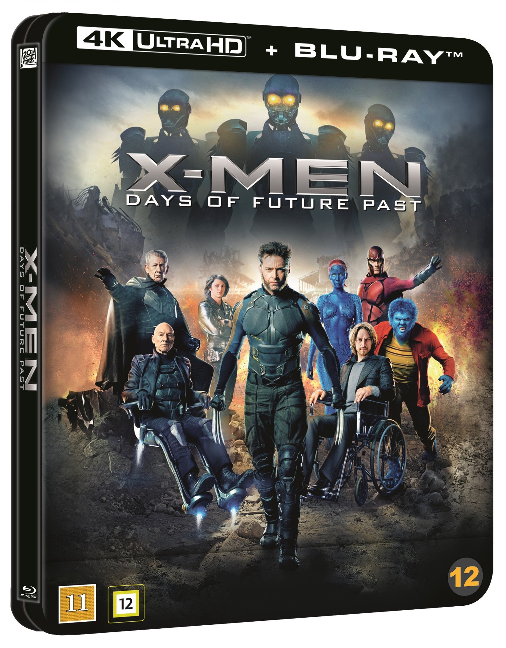 X-Men Days Of Future Past - Blu Ray+Uhd 4K- Steelbook
