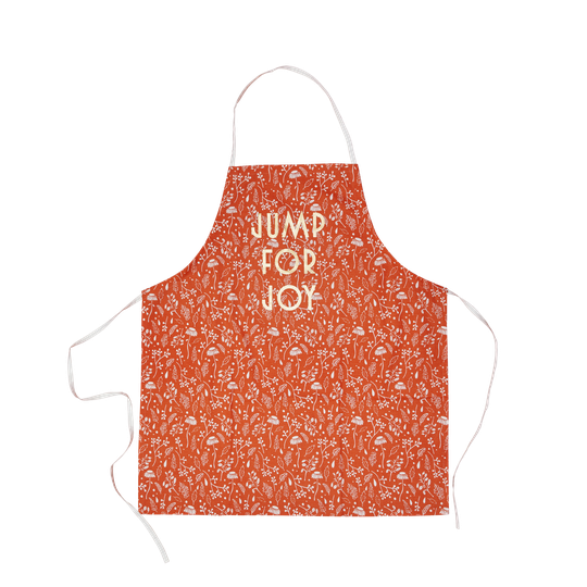 Rice - Cotton Apron - Fall Print