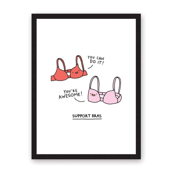 A3 Support Bras Riso Print