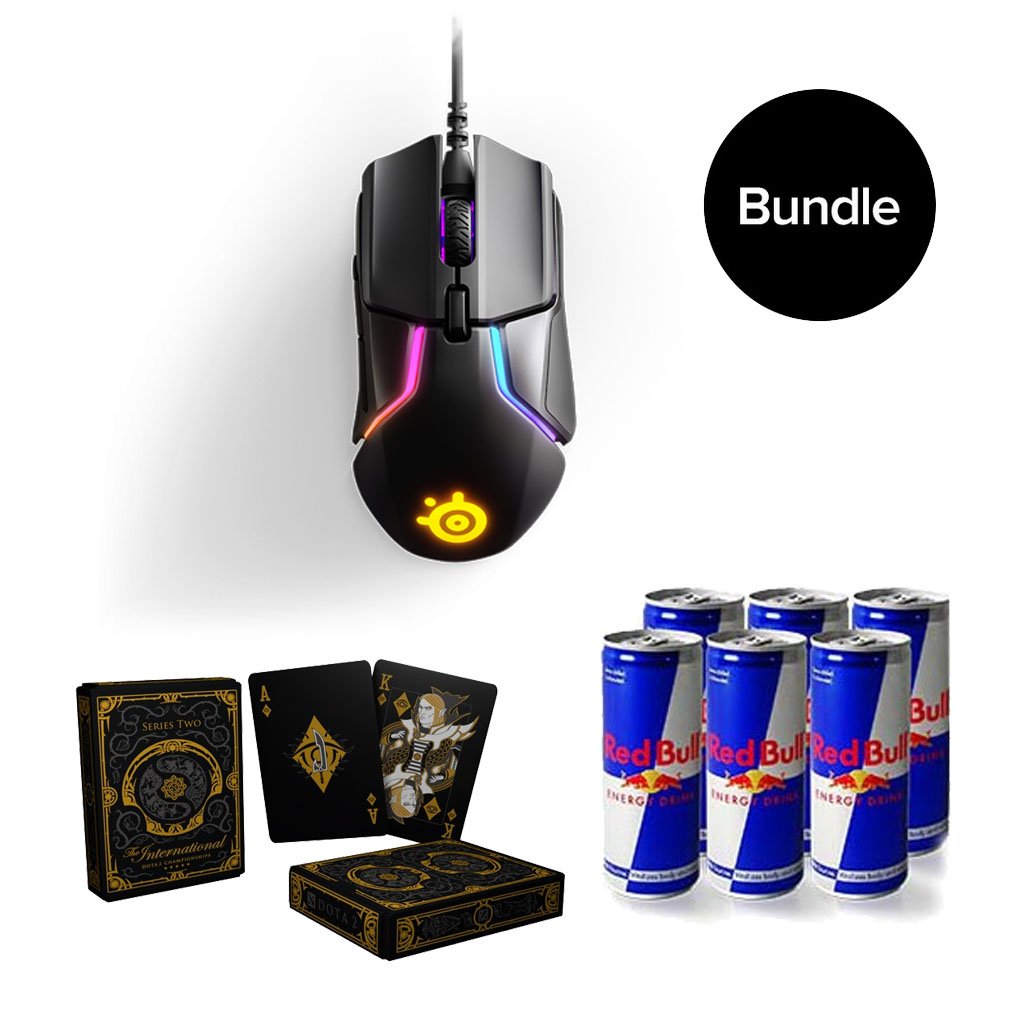 Steelseries - Rival 600 Gaming Mouse + Limited Redbull Bundle