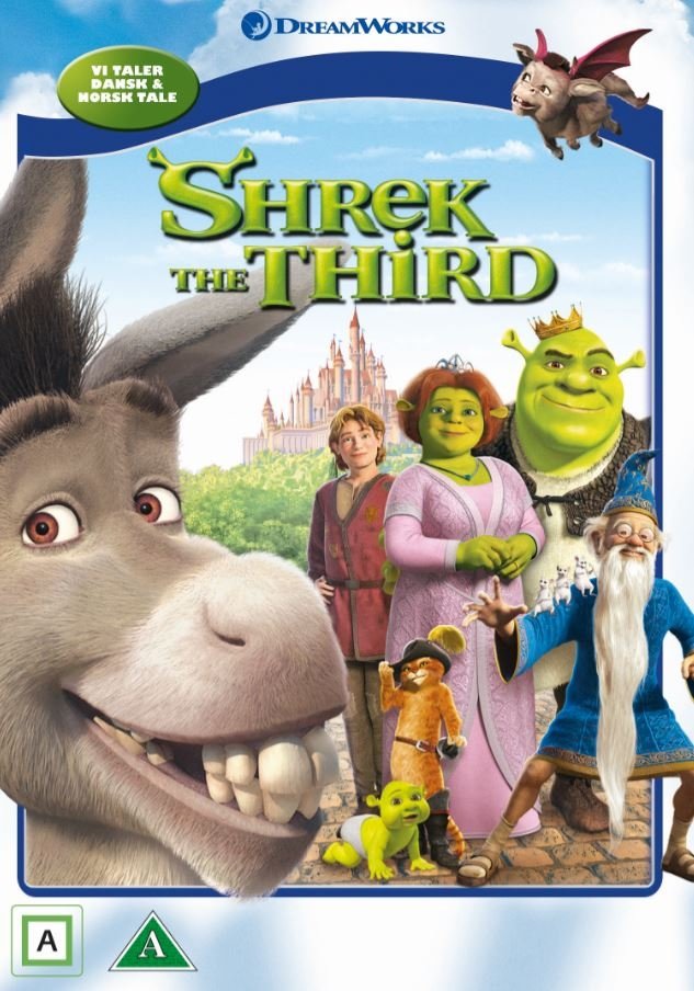 Shrek The Third DVD