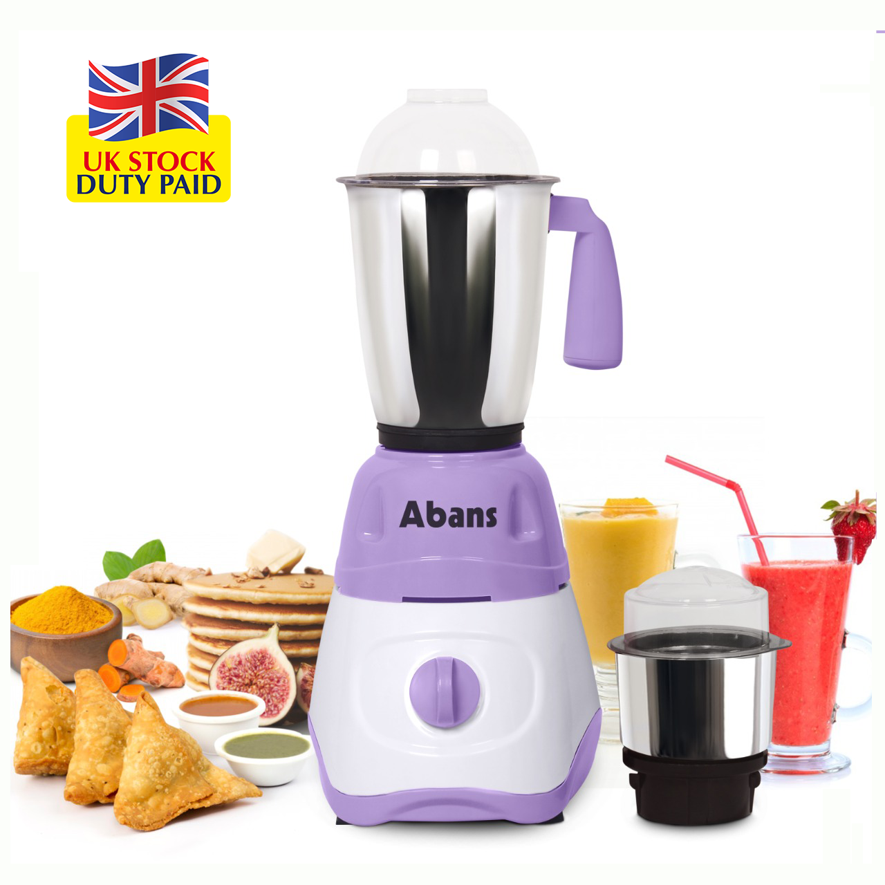 ABANS 2 in 1 Mixer Grinder