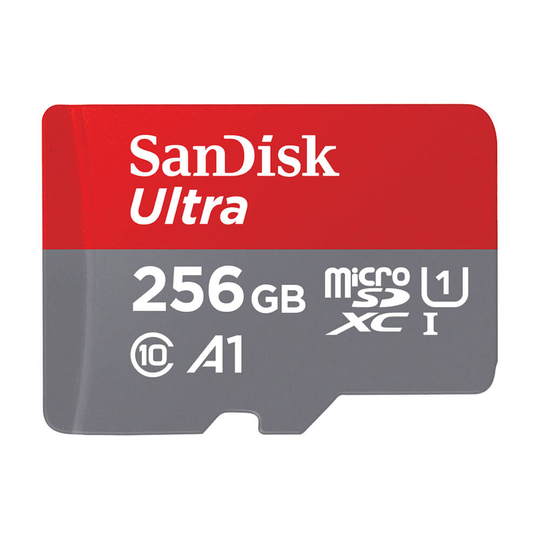 Sandisk - Memory Card MicroSD Mobile Ultra UHS-I Including Adapter - 256GB