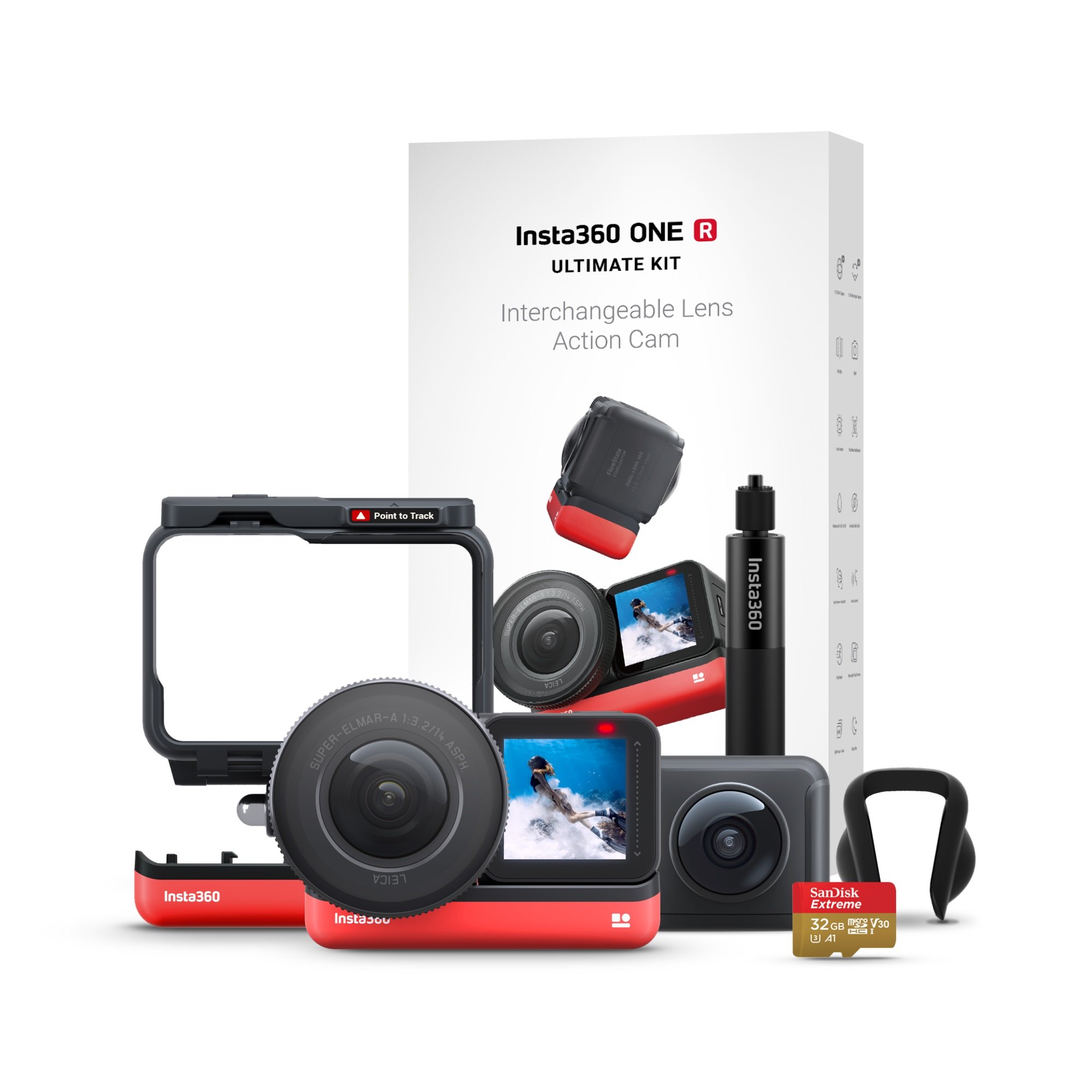 Insta360 - ONE R Ultimate Kit - 360° Action Camera