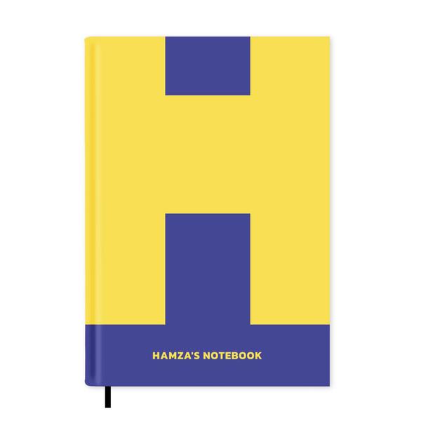 H is For Notebook A5 - Personalised