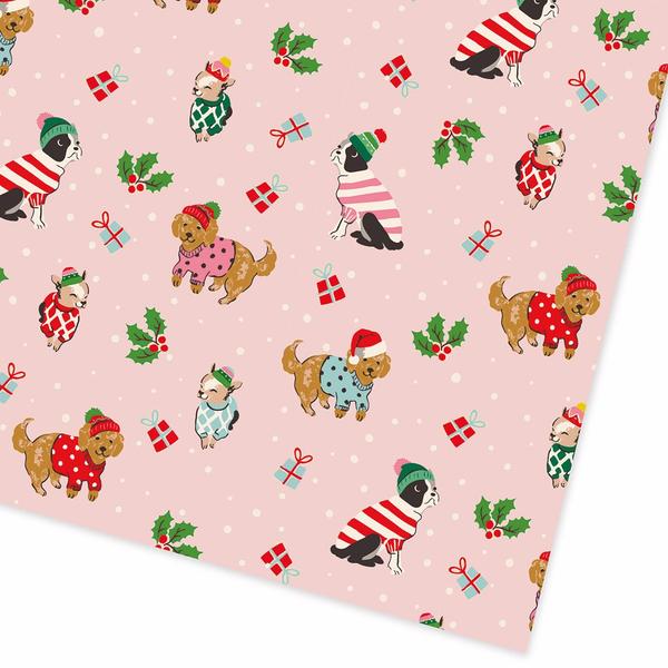 Christmas Puppies Giftwrap