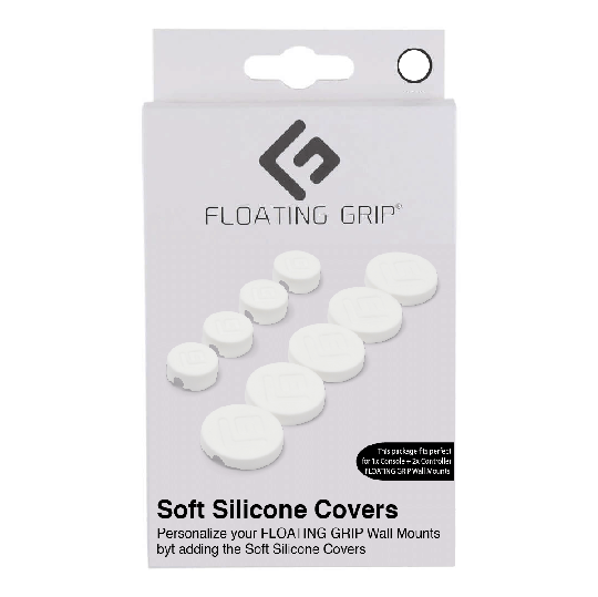 Floating Grip Wall Mount Covers (White)