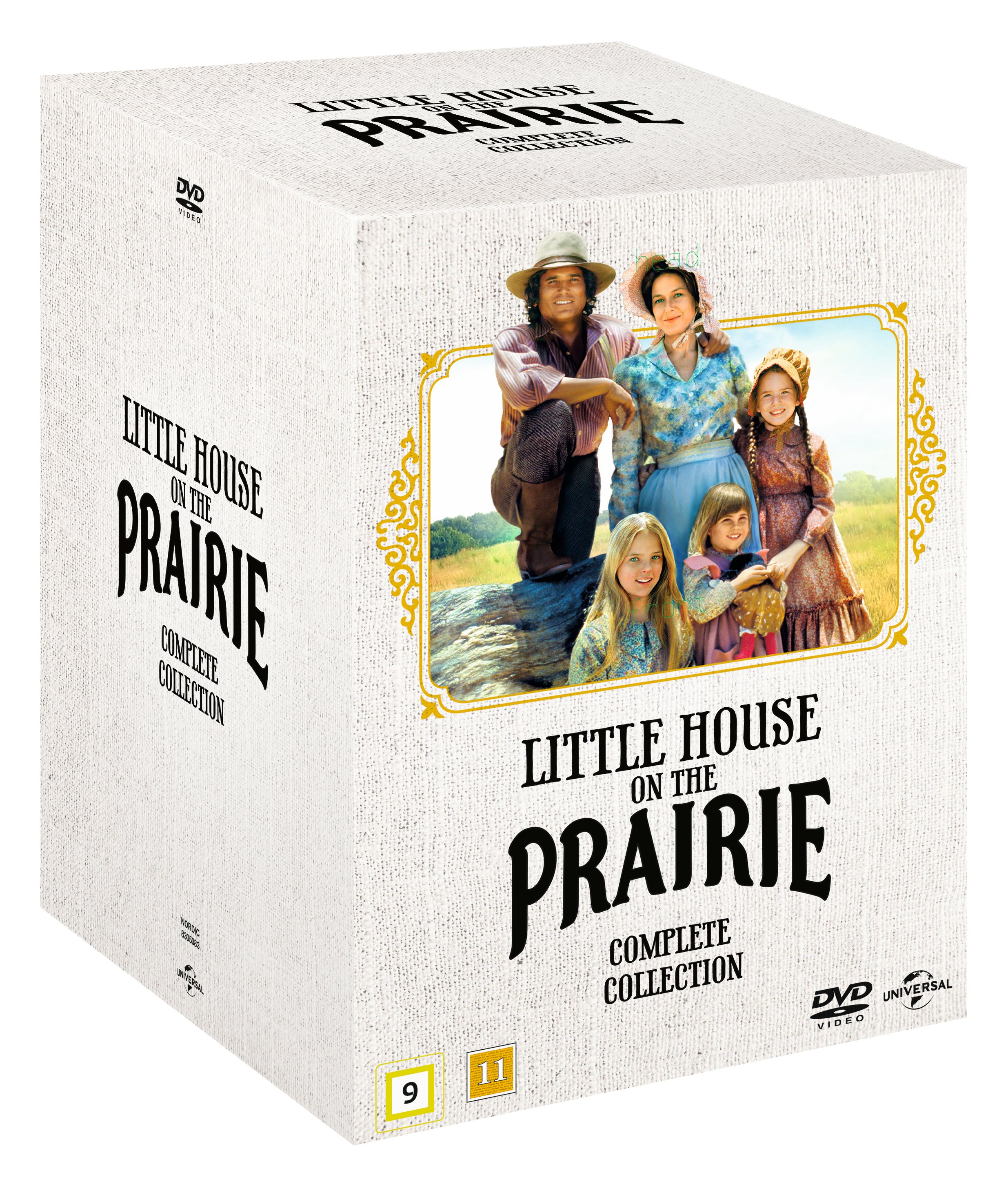 Little House on the Prairie - Complete Box - Season 1-9 (56 disc) - DVD