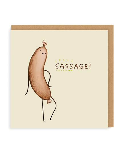 Sassage Greeting Card