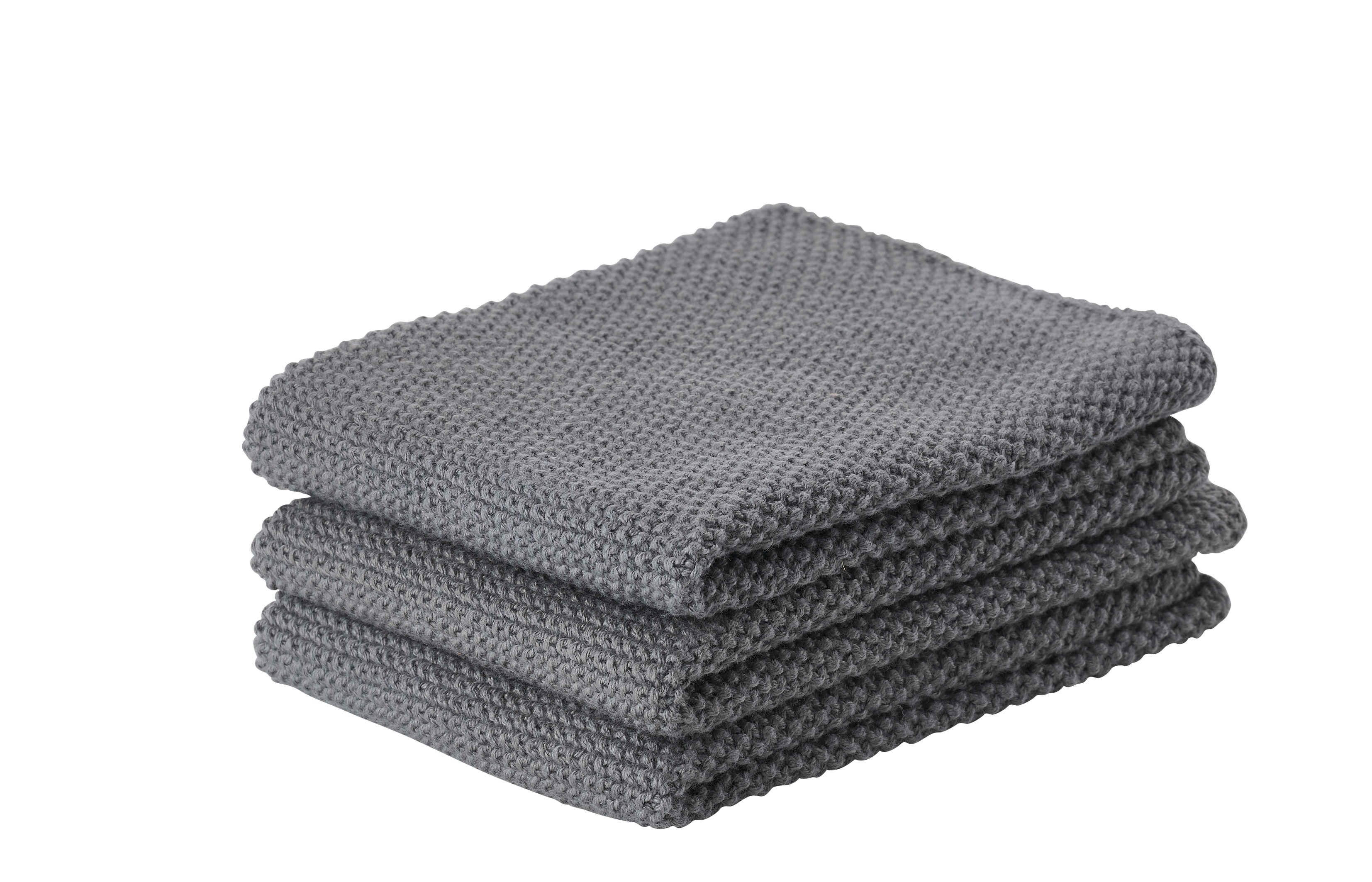 Zone Denmark - Kitchen Cloth 3 pcs - Cool Grey (330410)