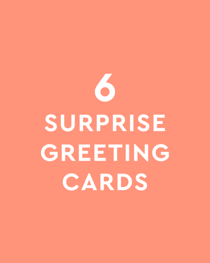 6 Surprise Bundle Greeting Cards