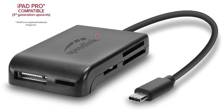 Speedlink - SNAPPY EVO CARD READER ALL-IN-ONE, USB-C,