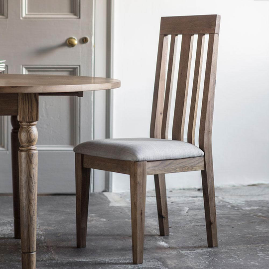 The Rural Dining Chair - Smokey Oak (2pk)