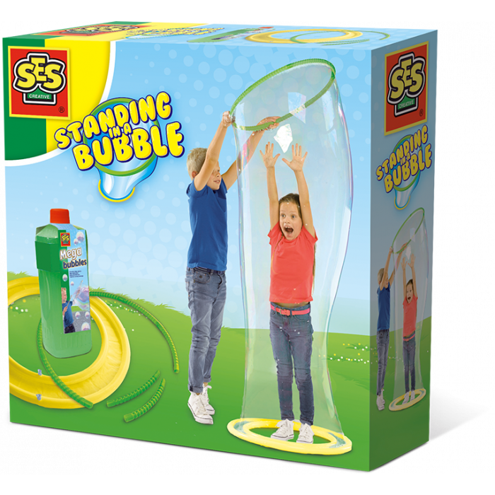 SES Creative - Standing in a mega bubble