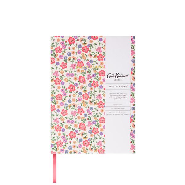 Autumn Ditsy Cream Floral Daily Planner